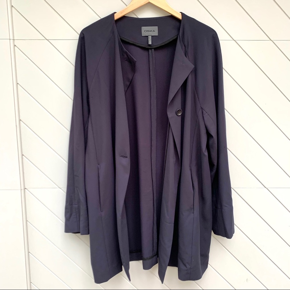 OSKA Trench Button Jacket